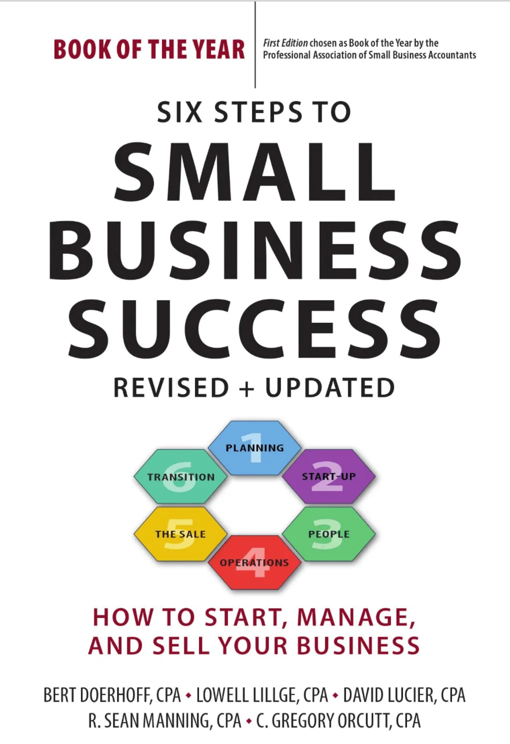Six Steps to Small Business Success Book